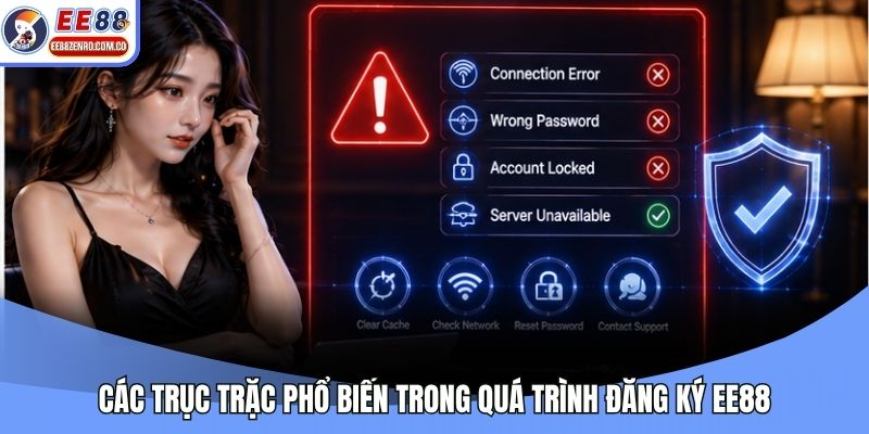 Các trục trặc phổ biến trong quá trình đăng ký EE88