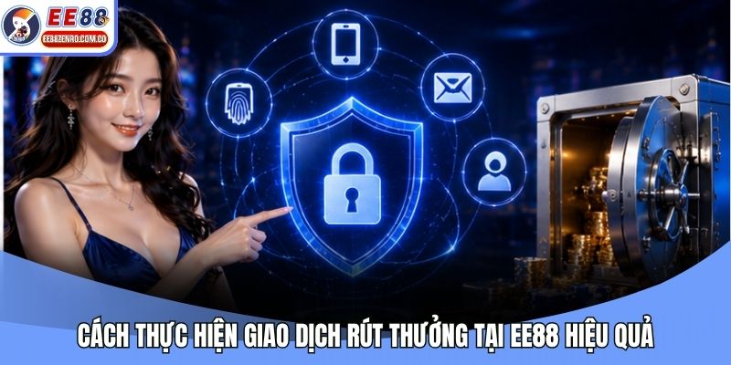 Cách thực hiện giao dịch rút thưởng tại EE88 hiệu quả