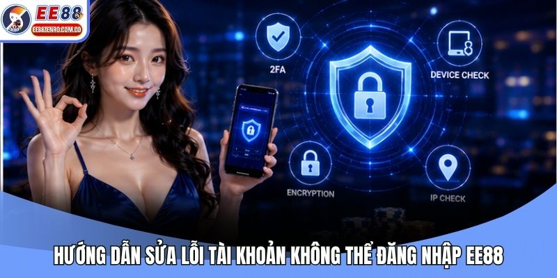 Hướng dẫn sửa lỗi tài khoản không thể đăng nhập EE88