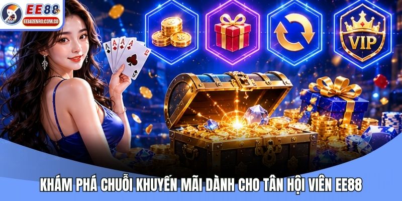 Khám phá chuỗi khuyến mãi dành cho tân hội viên EE88
